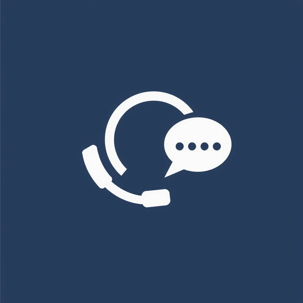 An icon representing excellent customer support, like a headset or speech bubble.